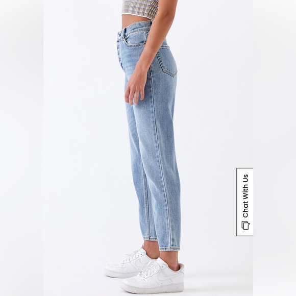 ✅✅🌷PacSun High Rise  Straight Button Fly Jeans - Picture 4 of 11
